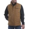 Cinch Men's Brown Wax Coated Vest