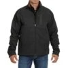 Cinch Men's Black Printed Conceal Carry Zip Up