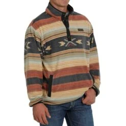 Cinch Men's Polar Fleece Pullover