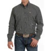 Cinch Men's Black Check Plaid Shirt