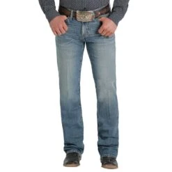 Cinch Men's Ian Slim Medium Wash Jeans -Cinch 148252 default l 1b01cc35 f346 4def 8eaf a06f2a69c126