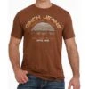 Cinch Men's Copper Sunset Graphic Tee