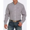 Cinch Men's Striped Long Sleeve Western Shirt