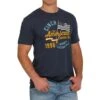 Cinch Men's American Graphic Tee