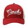Men's Cinch Red Trucker Cap