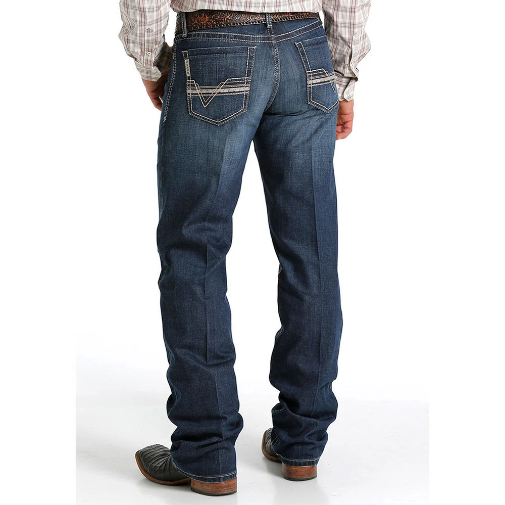 Cinch Men's Grant Dark Stonewash Boot Cut Jean 1 Cinch Men's Grant Dark Stonewash Boot Cut Jean