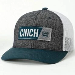 Cinch Men's Black And Teal Tucker Cap
