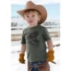 Cinch Boys Green Short Sleeve Tee