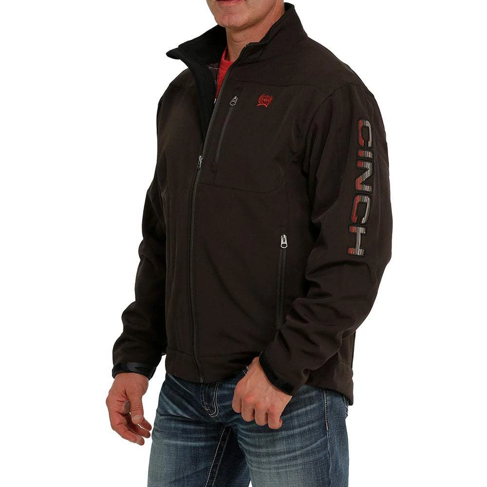 Cinch Men's Red And Black Jacket 1 Cinch Men's Red And Black Jacket