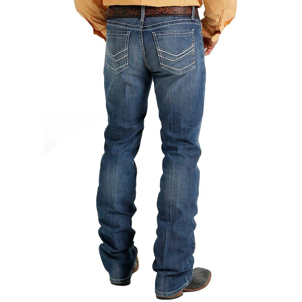 Cinch Men's Slim Fit Ian Medium Stonewash Jean 1 Cinch Men's Slim Fit Ian Medium Stonewash Jean