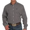 Cinch Men's Geo Print Long Sleeve Button Down