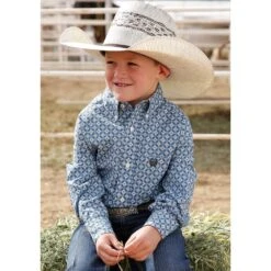 Cinch Boy's Button-Down Western Shirt