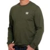 Cinch Men's Logo Graphic Olive Green T-Shirt