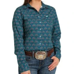 Cinch Women's Arenaflex Button-Down Western Shirt