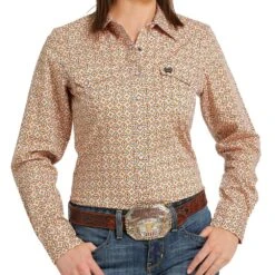 Cinch Women's Long Sleeve Western Shirt