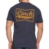 Cinch Men's Short Sleeve Navy Graphic Logo T-Shirt