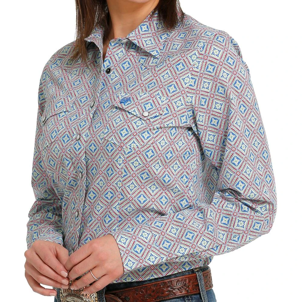 Cinch Women's Snap Front Western Shirt 1 Cinch Women's Snap Front Western Shirt