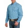 Cinch Men's Medallion Print Button Down Shirt