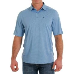 Cinch Mens Short Sleeve Arenaflex Polo