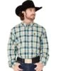 Cinch Mens L/S Plaid Shirt