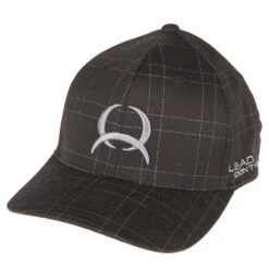 Cinch Mens Black Flexfit Logo Cap MCC0627726