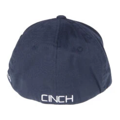 Cinch Mens Navy Flexfit Cinch Logo Cap -Cinch MCC0627729 3
