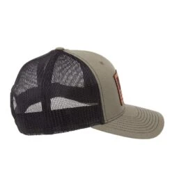 Cinch Green Leather American Flag Patch Cap -Cinch MCC0800013 4