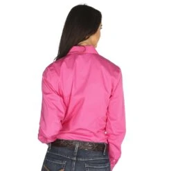 Cinch Women's Pink Button Up Shirt -Cinch MSW9164033 31