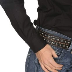 Cinch Women's Black Button Up Shirt -Cinch MSW964027 2