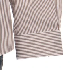 Cinch Long Sleeve Khaki Classic Fit Striped Button Down 6 Cinch Long Sleeve Khaki Classic Fit Striped Button Down -Cinch MTW1104731 2