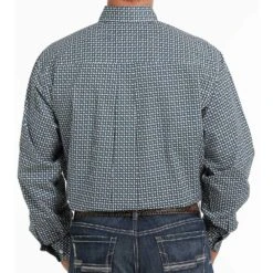 Cinch Men's Multi Print Long Sleeve Buttondown With Stretch -Cinch MTW1105299 3