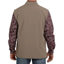 Cinch Men's Lightweight Vest Khaki -Cinch MWV1239001 3