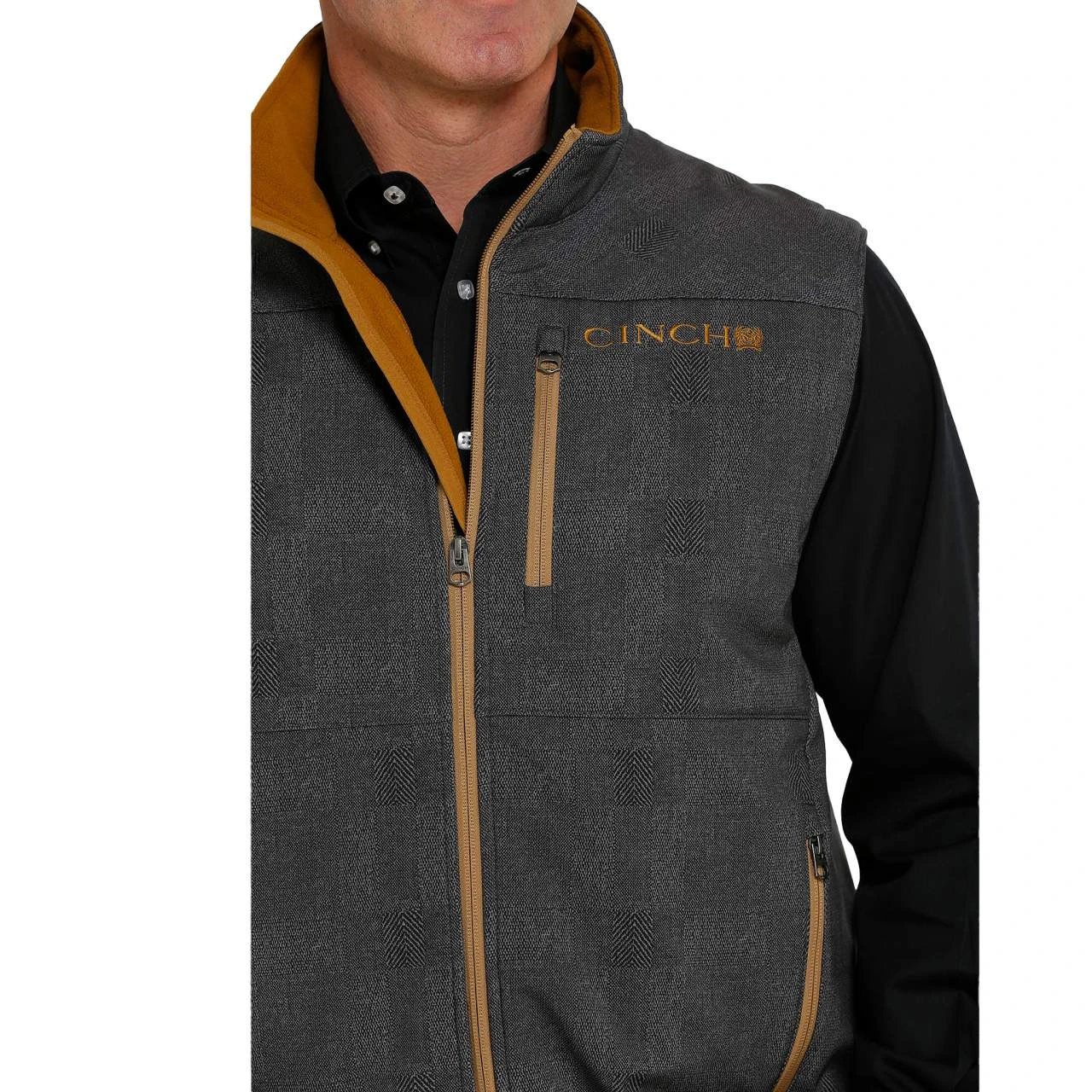 Cinch Men's Bonded Concealed Carry Vest 2 Cinch Men's Bonded Concealed Carry Vest - Image 2
