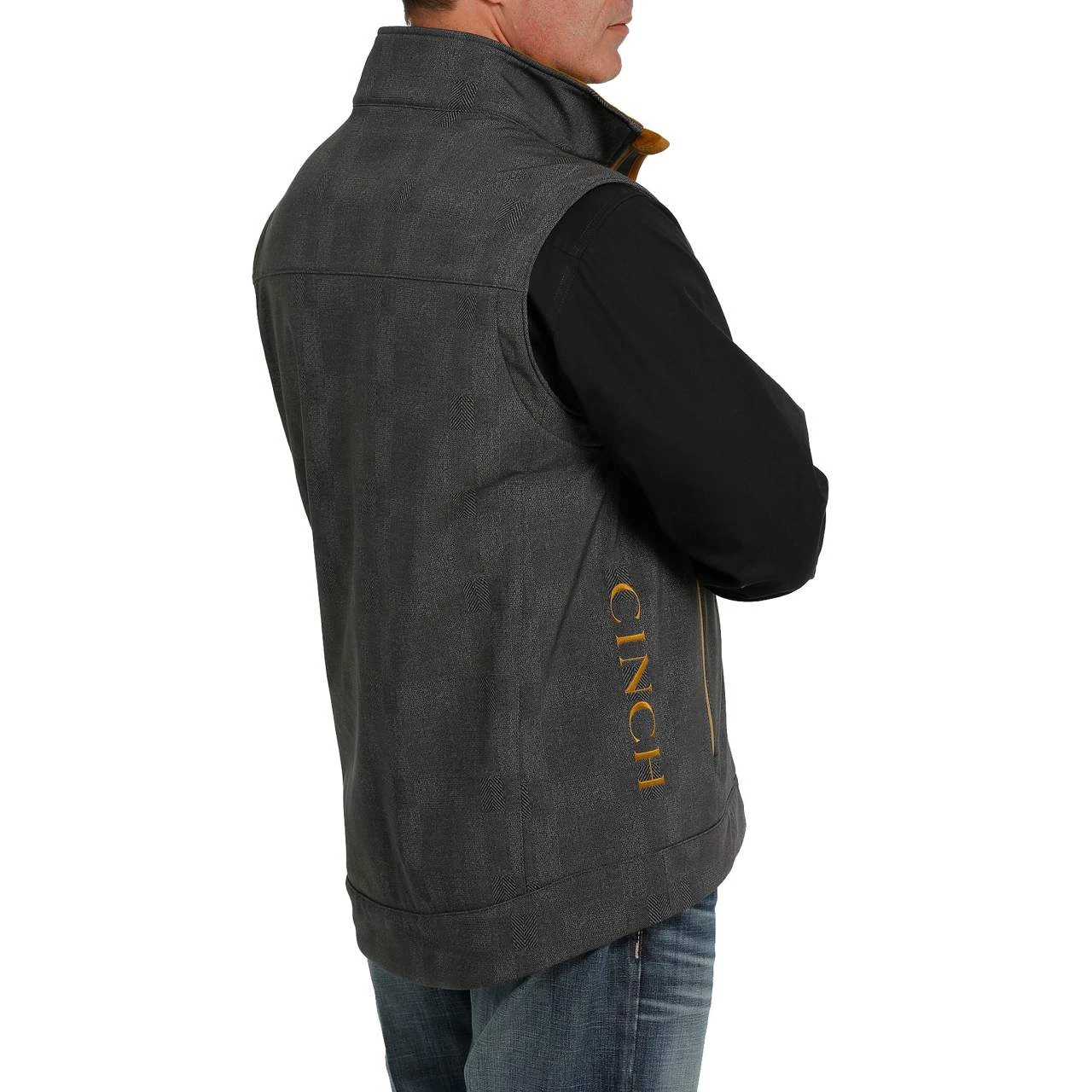 Cinch Men's Bonded Concealed Carry Vest 4 Cinch Men's Bonded Concealed Carry Vest - Image 4