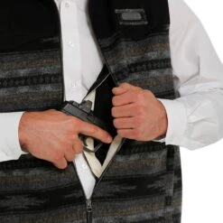 Cinch Men's Wooly Vest -Cinch MWV1543006 03