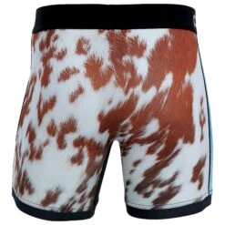 Cinch Men's 6 Inch Cow Boxer Brief -Cinch MXY6009009 02
