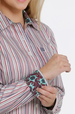 Cinch Cinch Ladies Tencel Stripe Button Down Shirt 6 Cinch Cinch Ladies Tencel Stripe Button Down Shirt -Cinch cinch cinch ladies tencel stripe button down shirt 2