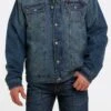 Cinch Cinch Men's Concealed Carry Trucker Denim Jacket C4