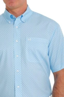 Cinch Cinch Men's Geometric Print Arenaflex Button Down Shirt -Cinch cinch cinch mens geometric print arenaflex button 2