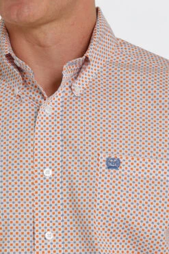 Cinch Cinch Men's Medallion Print Button Down Shirt -Cinch cinch cinch mens medallion print button down shirt 3