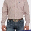 Cinch Cinch Men's Medallion Print Button Down Shirt-BIG SIZES