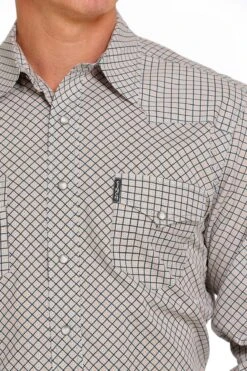 Cinch Cinch Men's Modern Fit Plaid Shirt -Cinch cinch cinch mens modern fit plaid shirt 3