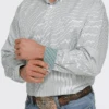 Cinch Cinch Men's Striped Long Sleeve Shirt